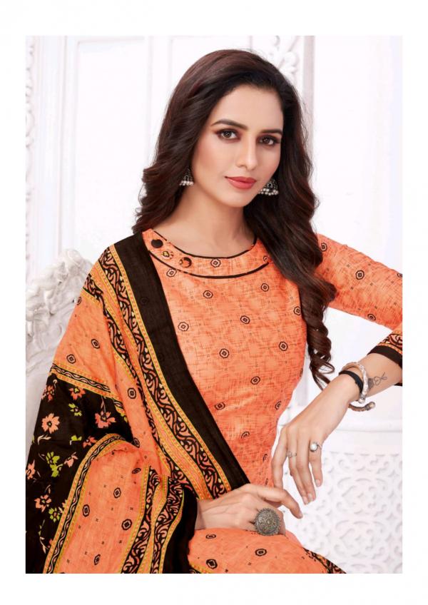 Dr. Bansi Vol-2 Cotton Designer Exclusive Patiyala Dress Material